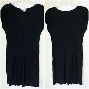 Ann Taylor Loft Black Casual Dress